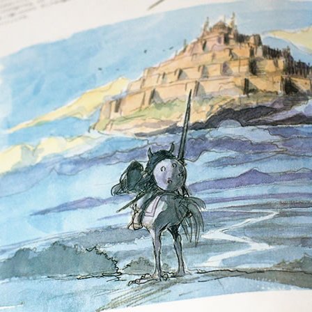 企画を立てたものの
実現しなかった幻の作品

『戦国魔城』
原案・脚本・監督：宮﨑駿
作画監督：大塚康生
美術監督：山本二三
原画：近藤喜文、友永和秀、金田伊功
脚本家候補：小松左京、筒井康隆