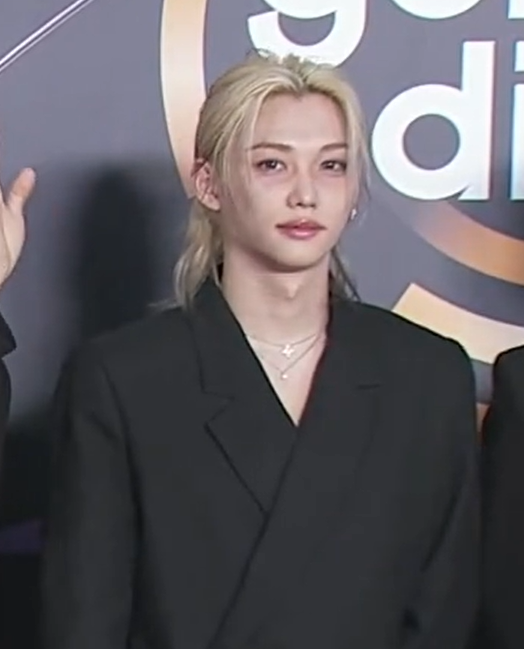 The_kpop_Nation's tweet photo. #StrayKids' #Felix leaves everyone spellbound at the 40th Golden Disc Awards red carpet.

🗓️ Jan 10, 2026
📍 TAIPEI DOME
📺️ Watch: https://t.co/e3OW0I2k9f

#40thGDA #GDA2026 #GDA #Goldendiscawards https://t.co/DAE1fCQXPj