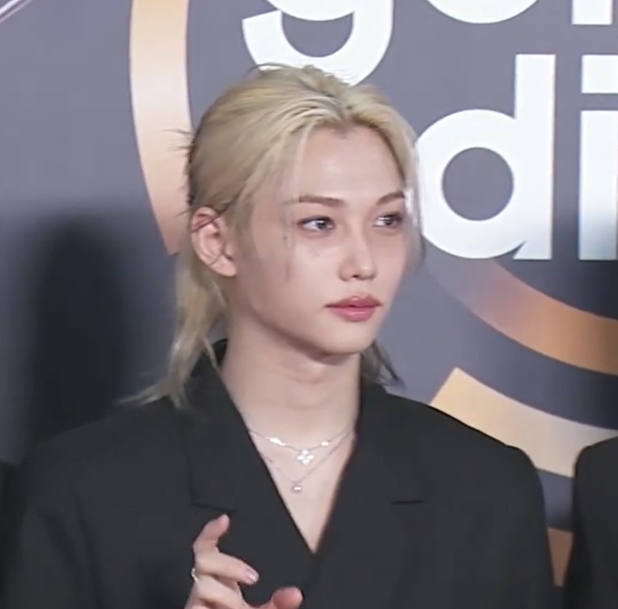 The_kpop_Nation's tweet photo. #StrayKids' #Felix leaves everyone spellbound at the 40th Golden Disc Awards red carpet.

🗓️ Jan 10, 2026
📍 TAIPEI DOME
📺️ Watch: https://t.co/e3OW0I2k9f

#40thGDA #GDA2026 #GDA #Goldendiscawards https://t.co/DAE1fCQXPj