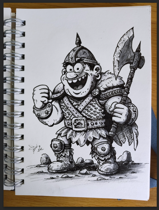 artysmedia's tweet photo. · · CHRONICLES OF TULE · · 09 · ·
#drawing #characterdesign #pencildrawing #micron #practicedrawing #artexercise #exercices #portrait #portraitpractice #chroniclesoftule #dungeonsanddragons https://t.co/x2VadKATPm