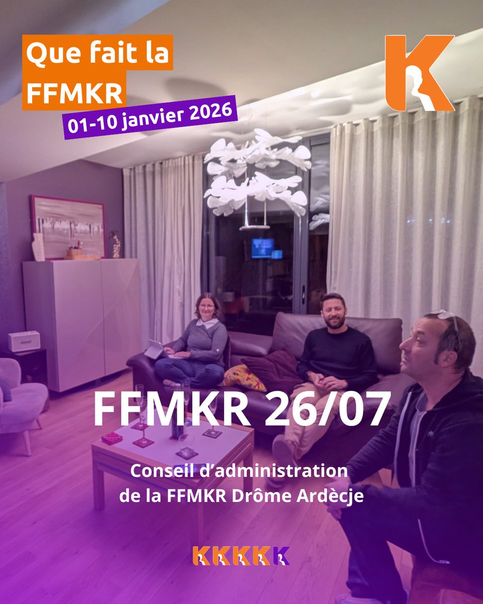 _FFMKR's tweet photo. Que fait la FFMKR ?

découvrez le chaque semaine dans ce zapping !

#FFMKRcCLAIR #FFMKR #TeamKine https://t.co/qkL8gVVhHC