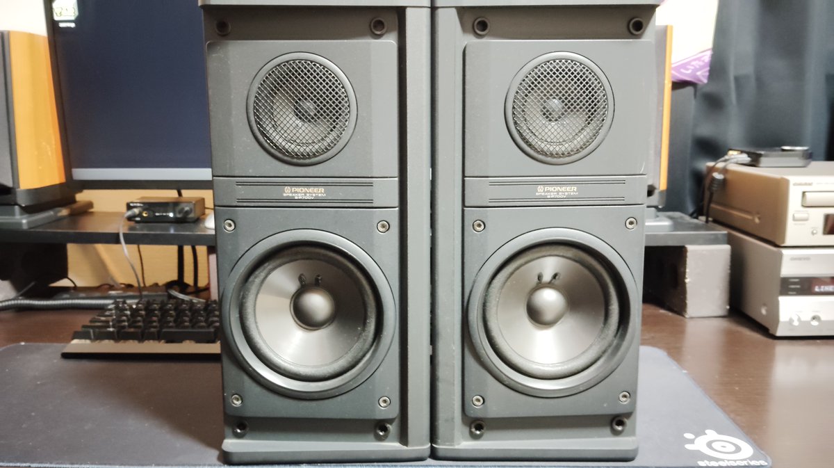 ジャンク Pioneer S-100 スピーカー右、左 ジャンク Pioneer S-100 スピーカー右、左