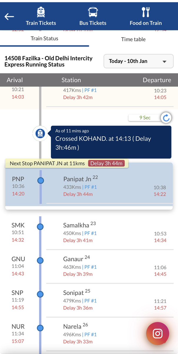 Do we need #bullettrain <a href="/IRCTCofficial/">IRCTC</a> <a href="/IndianRailUsers/">Bharatiya Rail Yatri</a> ?

A train that started 1.5hr late, instead of catching up, it is further late and now running approx 4 hrs late. <a href="/AshwiniVaishnaw/">Ashwini Vaishnaw</a> <a href="/RailMinIndia/">Ministry of Railways</a>