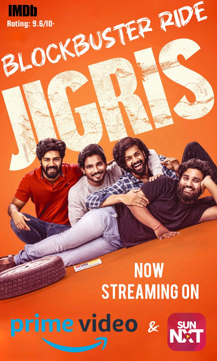 #JIGRIS now on <a href="/PrimeVideoIN/">prime video IN</a>  

primevideo.com/detail/0FLPWVQ…

<a href="/KrishnaBurugula/">Krishna Burugula</a> <a href="/thedheerajkv/">Dheeraj Athreya</a> <a href="/ActorManivaka/">Actor Mani Vaka</a> <a href="/Ramnitin8/">Ram nitin</a> <a href="/harishuth/">Harish Reddy uppula</a> <a href="/krishnawgl/">vodapalli krishna</a> <a href="/Vinaichittem/">VINAI CHITTEM</a> <a href="/syedkamran/">Kamran</a> <a href="/me_chanakyart/">Chanakya Reddy Toorupu</a> <a href="/PrimeVideo/">Prime Video</a> 

#JigrisOnPrime #JigrisOnPrimeVideo