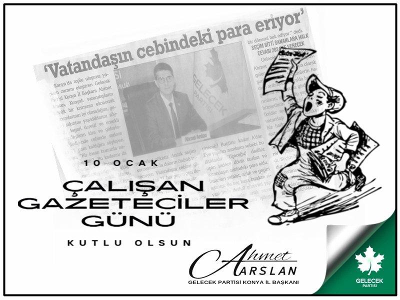 10 Ocak Çalışan Gazeteciler Günü dolayısıyla;
kamuoyunun doğru, tarafsız ve hızlı bilgiye ulaşması için gece gündüz demeden emek veren, kalemini ve vicdanını rehber edinen tüm basın emekçilerinin gününü kutluyorum.

#10OcakÇalışanGazetecilerGünü