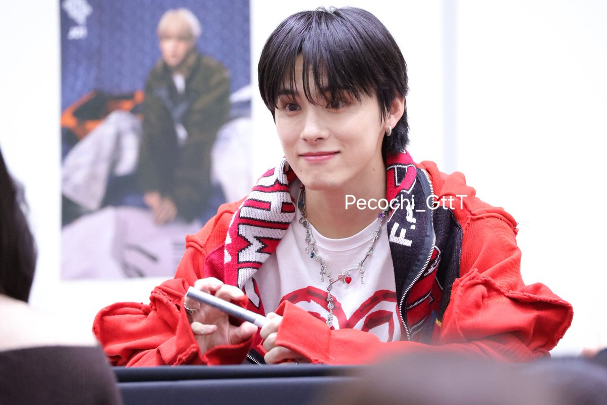 20260110 JO1 HIMP 全員サイン会 T.Kめっちゃかわいく撮れて大満足