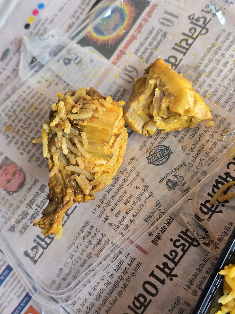 ShivenduShree's tweet photo. @zomatocare @zomato
I ordered Paneer Dum Biryani (pure veg) but received a non-veg (chicken bone) piece in the food.
As a strict vegetarian, this constitutes misrepresentation, negligence, and violation of consumer rights &amp; food safety norms. https://t.co/mQWlebmsgm
