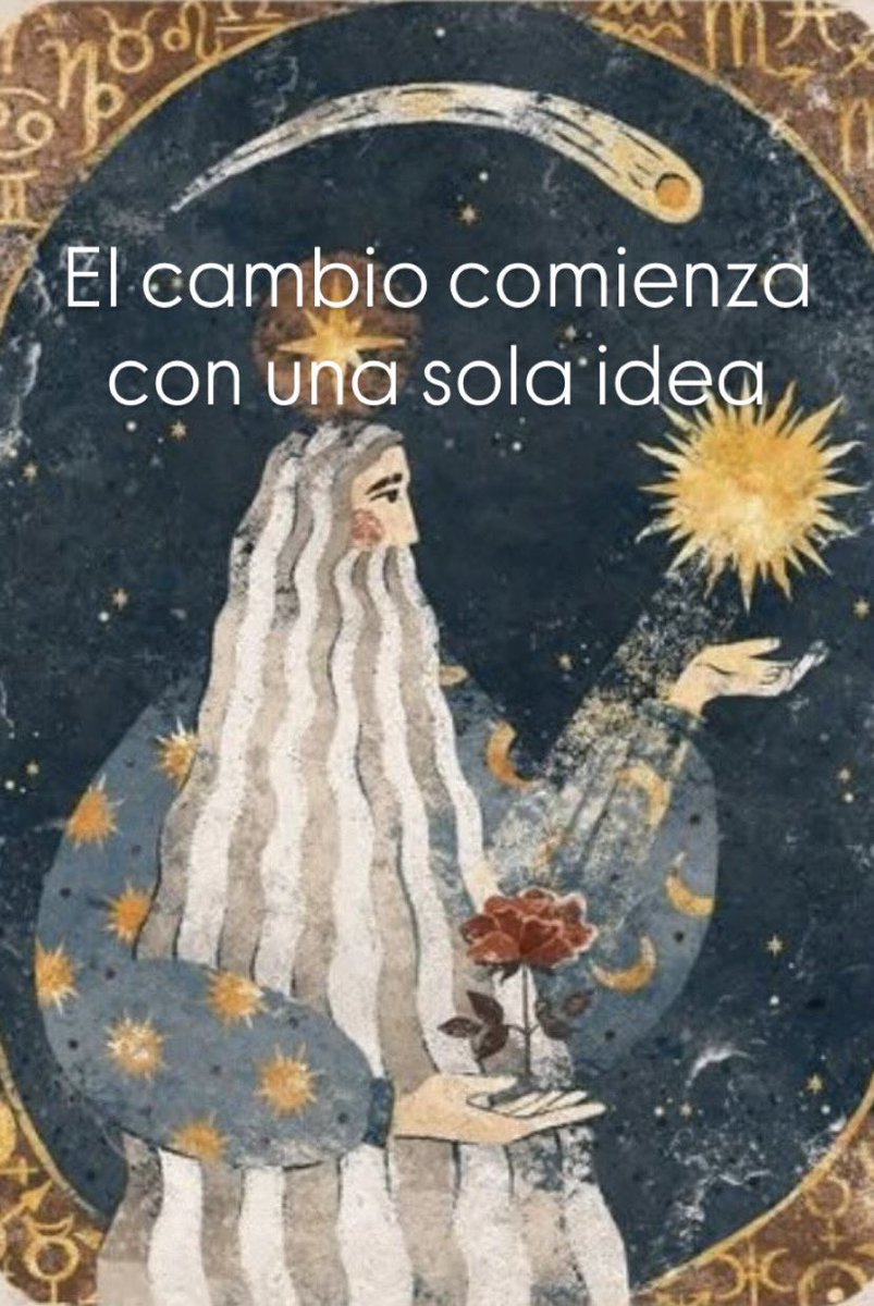 El cambio comienza con una sola idea 💡 
#ElMago #Cartaguía #TheMagician