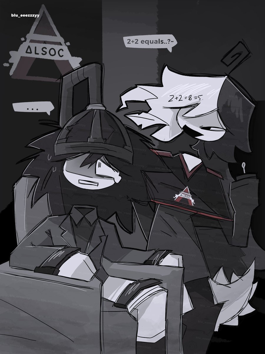 blu_eeezzzyy's tweet image. Somewhere in the building of Ministry of love∆lice - Paperstrip One. ( FPE 1984 AU )

Abbienston and O' Zip Brien. 

#fundamentalpapereducation #fpe #KATIEVERSE #nineteeneightyfour