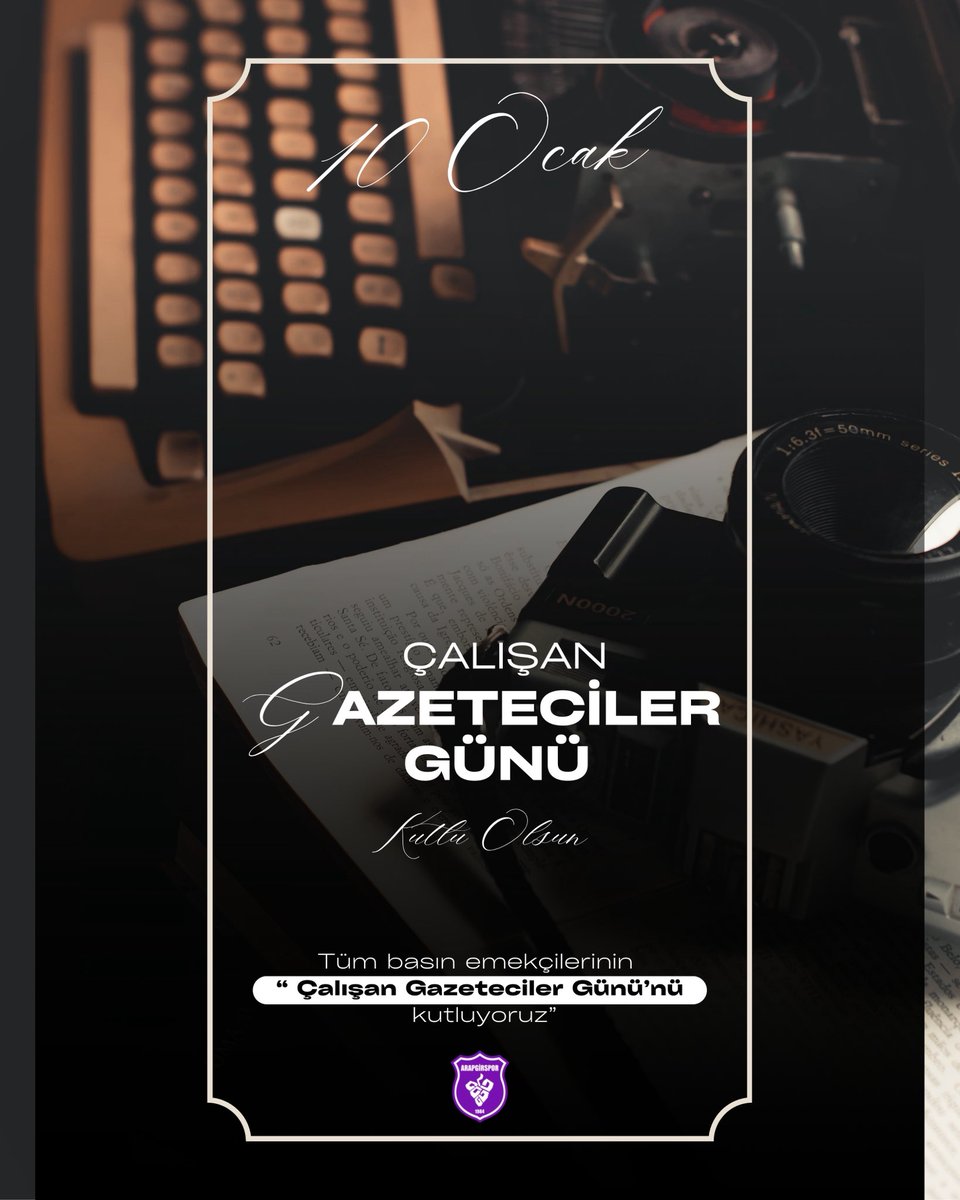 Toplumun doğru bilgilendirilmesi için gece gündüz demeden çalışan, kamuoyunun sesi olan tüm basın mensuplarımızın 10 Ocak Çalışan Gazeteciler Günü kutlu olsun. 

#10ocakçalışangazetecilergünü