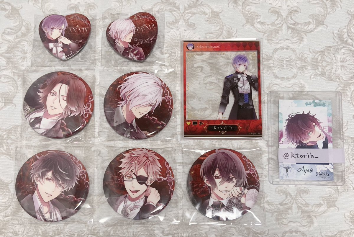 DIABOLIK LOVERS ディアラバ SONG OF EMBLEM SOE 交換 アクリルフォト