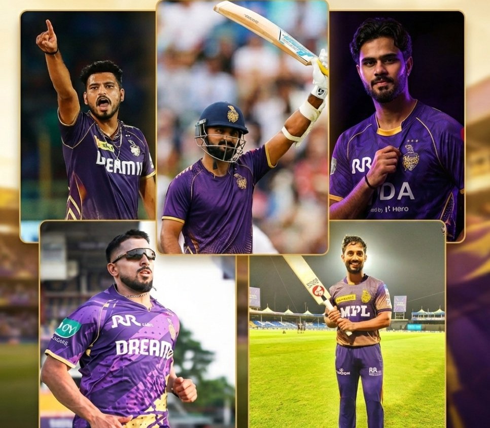 KnighThanos's tweet photo. KKR Impact Players for #IPL2026 🔥🔥💣
#VaibhavArora #AkashDeep #DakshKamra #UmranMalik #RahulTripathi https://t.co/jGP2nSyCEM
