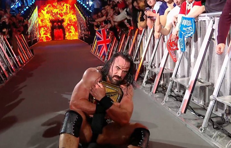 TrueKofi's tweet image. BIG D!!

No matter how many times he’s beaten down, he ALWAYS rises to the occasion &amp;amp; endures! He’s never needed anyone to stroke his ego, orgas him up! What comes from all that hard work?

Championships! The Undisputed WWE Title to be exact!

Congrats @dmcintyrewwe! 🥂

#DrewDay
