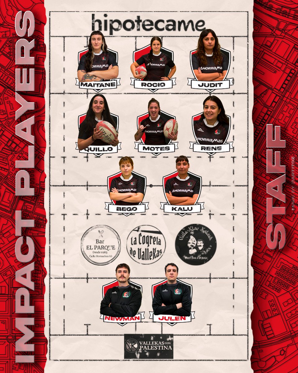 🏉 Convocatoria Sénior Femenino 🖤

Tras el parón de Navidades vuelve la competición 🎄➡️🏉
Este DOMINGO, las chicas de Vallecas se enfrentan a
 <a href="/CRMajadahonda/">CR Majadahonda</a>💪🔥

¡A darlo todo en el campo! 🖤🏉🔥