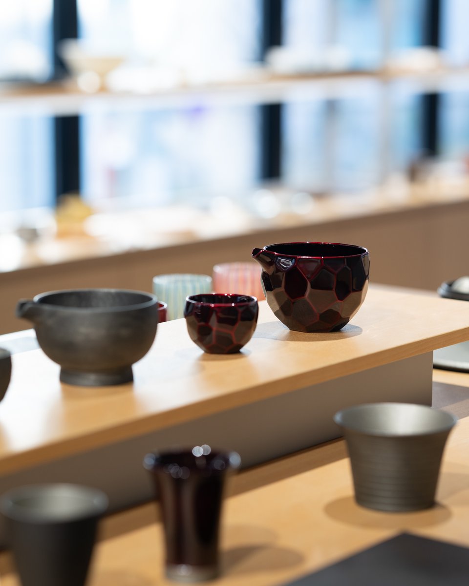 福島県会津若松の塗師・冨樫孝男さんの酒器やスープカップが再入荷