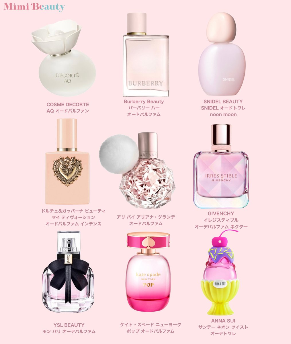 ♡ボトルまでかわいい香水まとめ♡