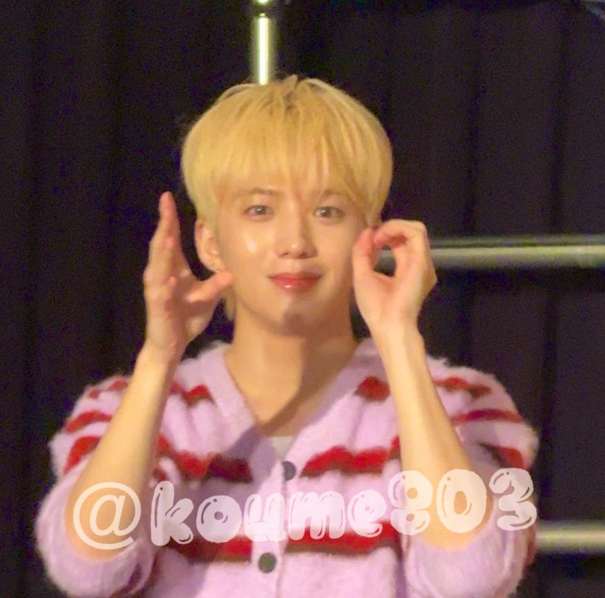 タワレコ ユニットサイン会A🩵 (急すぎてテンパってるw) #xikers #싸이