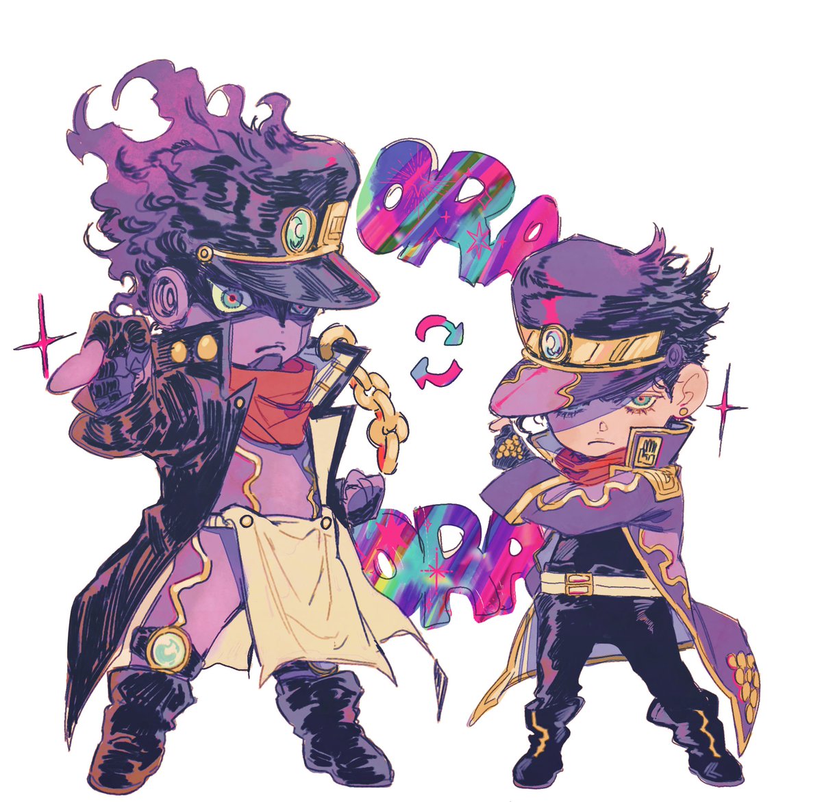 急にすみません⭐️のデザインがメッチャクチャ良くて勝手に描いてしまいました..🧎‍♀️