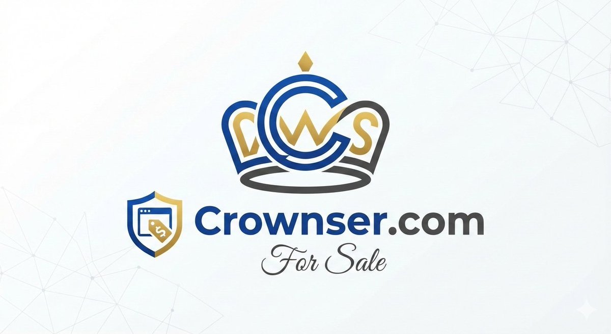 NamesThatWin's tweet image. The domain name Crownser.com is for sale, visit the domain or contact me to make a purchase.

#brands #domainnamesforsale
#NamesThatWin #DigitalAssets