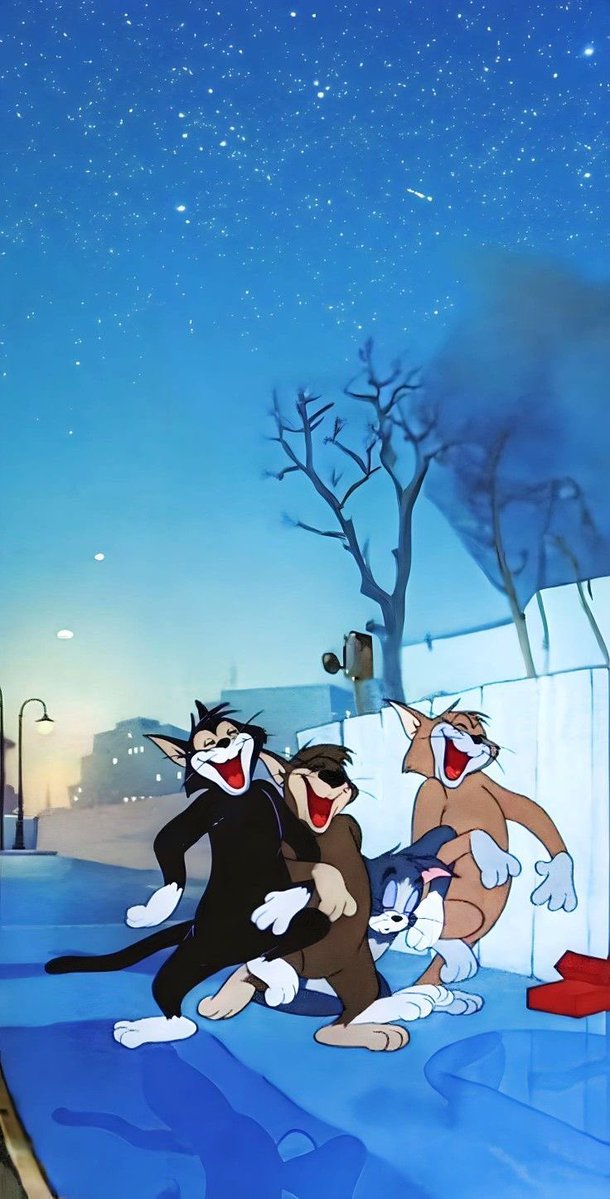 bzingers's tweet image. Cartoon wallpaper thread 🤠

Let’s have it 👇🥺