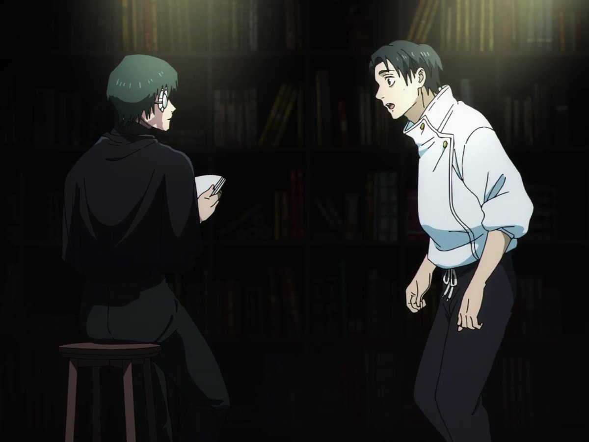 onntomorina's tweet image. ไม่แน่ใจว่าสังเกตกันมั้ย แต่ยูตะไม่ได้แค่ย่อลงมาอยู่ระดับสายตามาคิซังเฉยๆ นะ แต่คือมองเช็คตัวมาคิด้วย ยูตะโคตรเป็นห่วงมาคิซังของเขาเลย 🥺🥺🥺

ซีนสั้นๆ แต่ mappa ใส่รายละเอียดสีหน้าท่าทางมาแอบละเอียดอยู่ คือดูรู้เลยว่าเป็นห่วงมาก