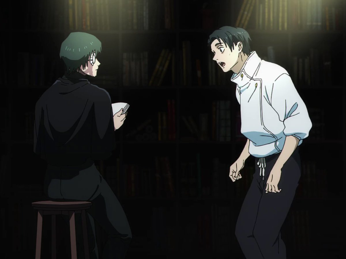 onntomorina's tweet image. ไม่แน่ใจว่าสังเกตกันมั้ย แต่ยูตะไม่ได้แค่ย่อลงมาอยู่ระดับสายตามาคิซังเฉยๆ นะ แต่คือมองเช็คตัวมาคิด้วย ยูตะโคตรเป็นห่วงมาคิซังของเขาเลย 🥺🥺🥺

ซีนสั้นๆ แต่ mappa ใส่รายละเอียดสีหน้าท่าทางมาแอบละเอียดอยู่ คือดูรู้เลยว่าเป็นห่วงมาก