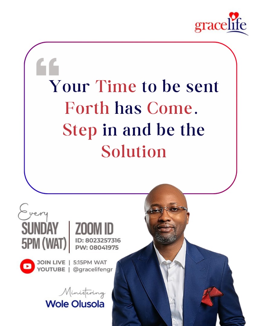 gracelifengr's tweet photo. God is calling you into your season of fullness, where preparation meets manifestation. Are you ready to occupy the areas He has prepared for you?
Join us on sunday at The Epiphany, 5:00 PM (WAT) on YouTube.
#GraceLifeGlobal #FullnessOfTime #Epiphany https://t.co/vePIbfeIb9