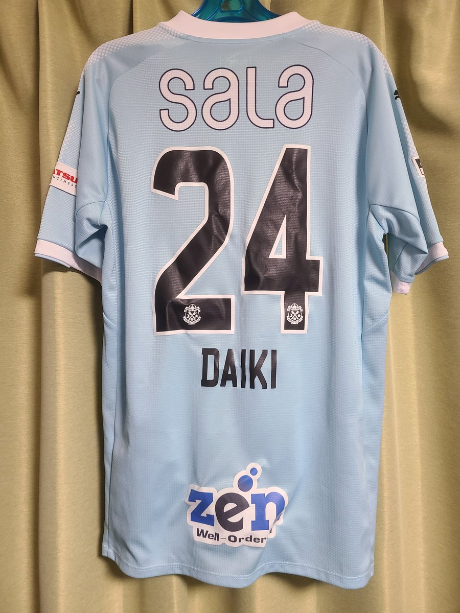 2026年購入したユニフォーム8枚目 2017 ジュビロ磐田 (H) 小川 大貴