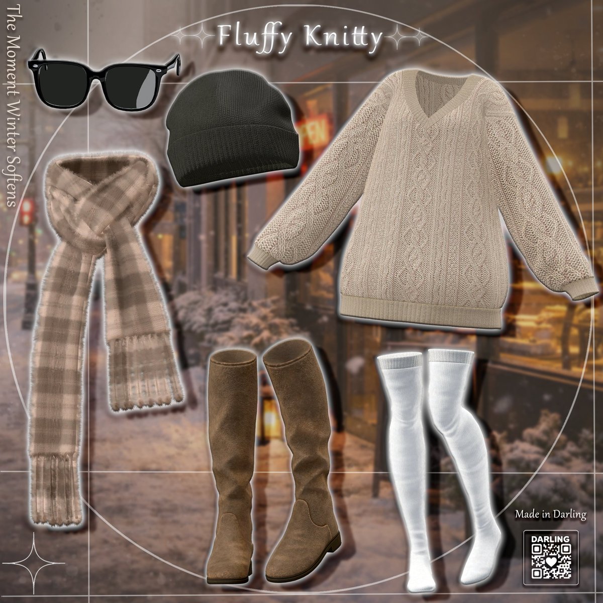 DARLING_VRC1004's tweet image. 🔗darlingvrc.booth.pm/items/7854774
📢 DARLING CLOTHING
NO.21🧶「Fluffy Knitty」🧶を発売しました。
1/18まで フォロー＋RTイベント実施 🎁
抽選で3名様にフルパッケージをプレゼント、
BOOTHいいねが100個ごとに当選者＋1人追加。
発売記念割引も同時に行っております。✨

📢 DARLING CLOTHING…