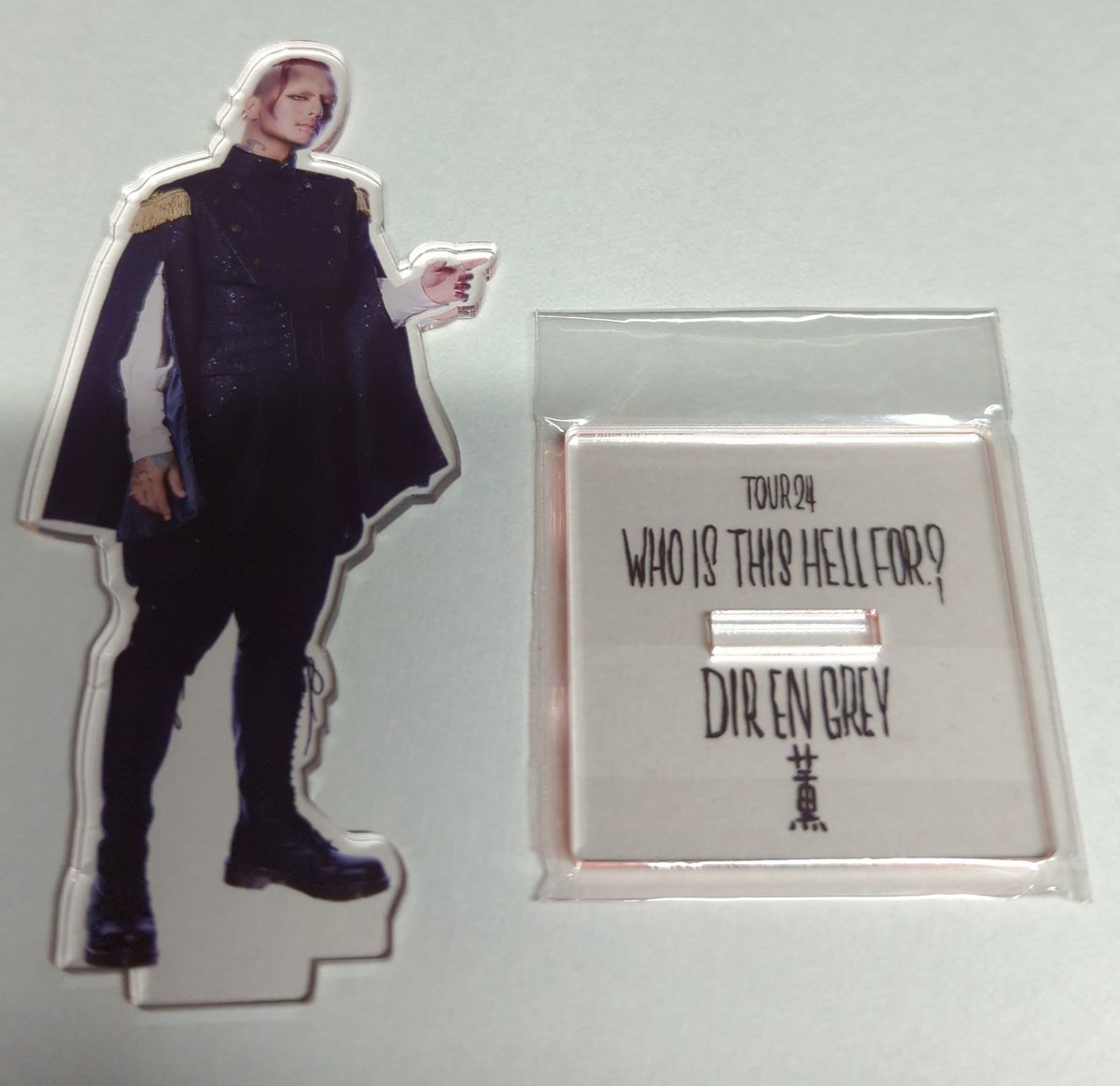 DIR EN GREY 薫　個展　パネル展　クリムゾン　アクリルスタンド　セット DIR EN GREY 薫 個展 パネル展 クリムゾン アクリルスタンド セット