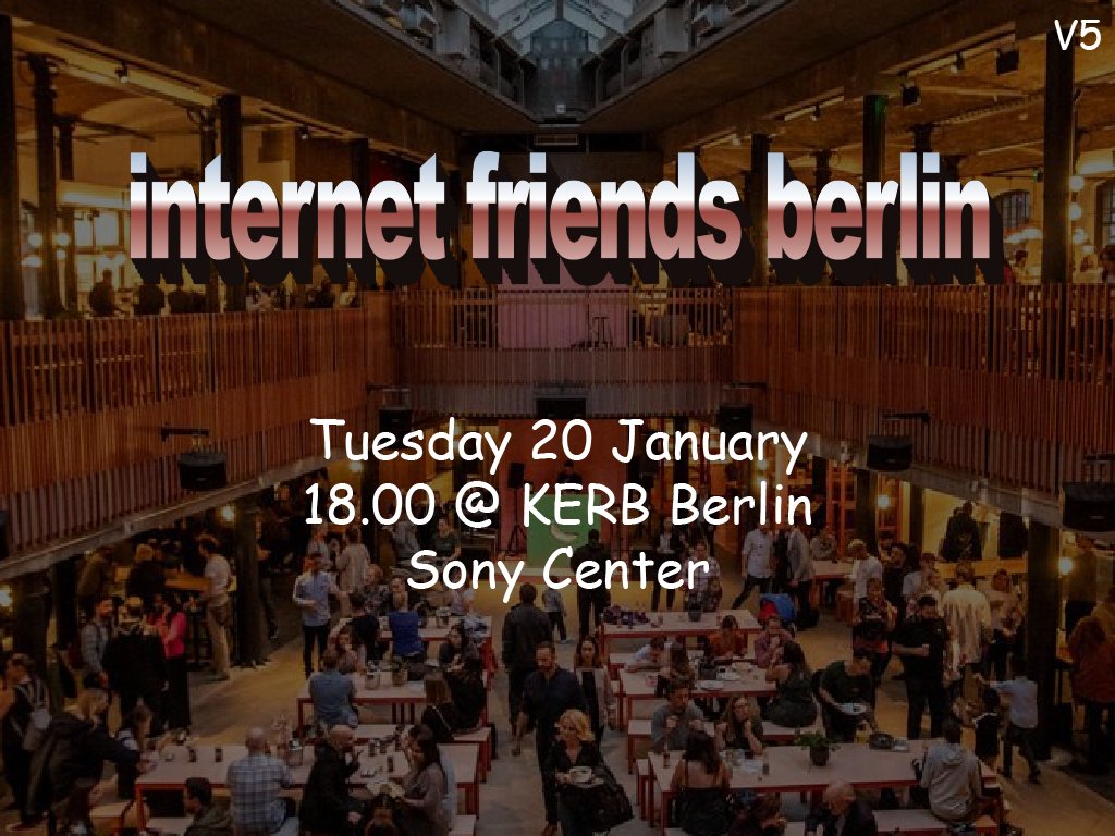 Yes yes yesssss, internet friends Berlin V5 is happening soon!

Just send me / <a href="/richardpoelderl/">Richard Poelderl</a> a dm or comment here if you wanna hang with Berlin's best indie devs.

Bring your mates, colleagues, acquaintances: anyone doing anything in tech and is chasing more MRR is welcome.
