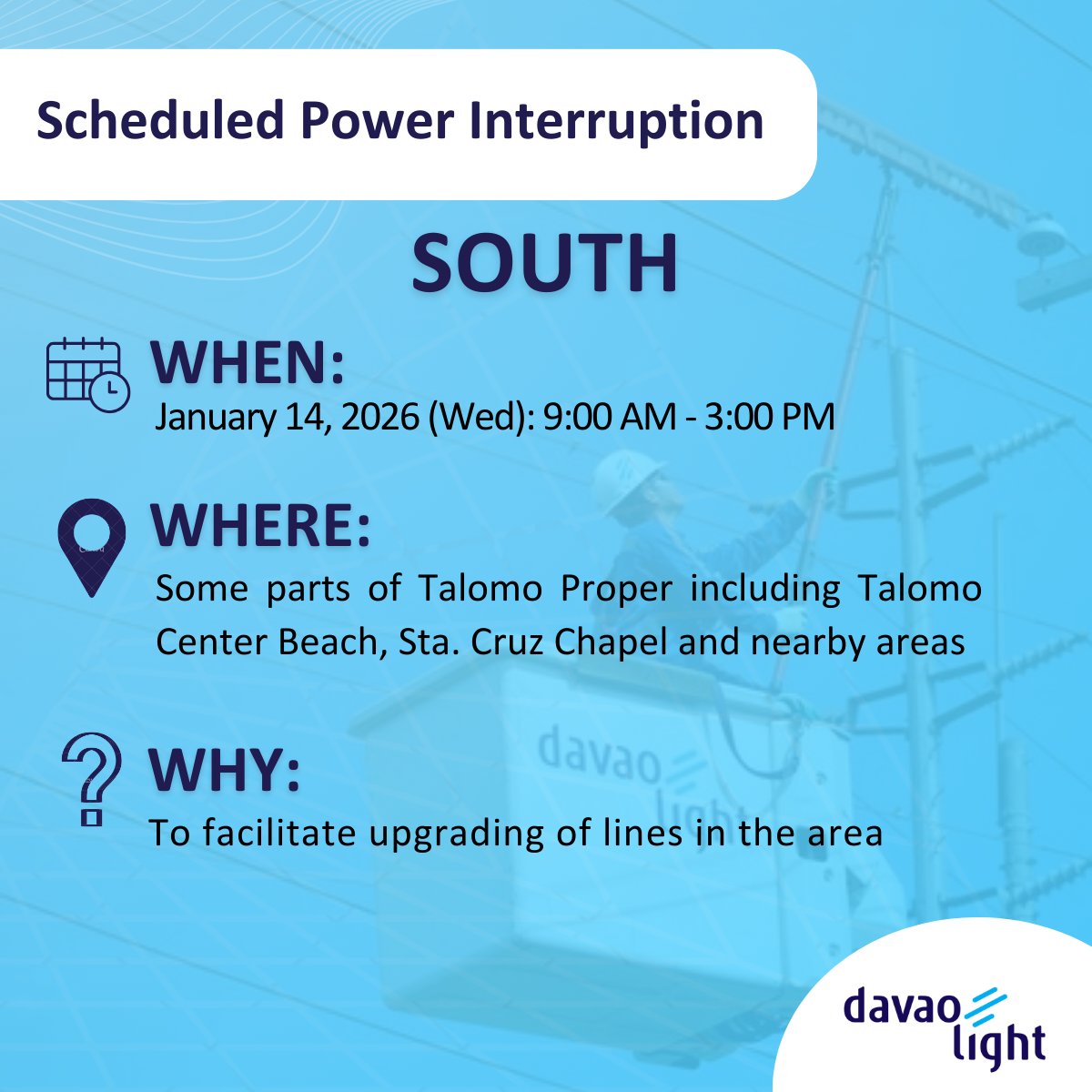 Davao Light tweet media