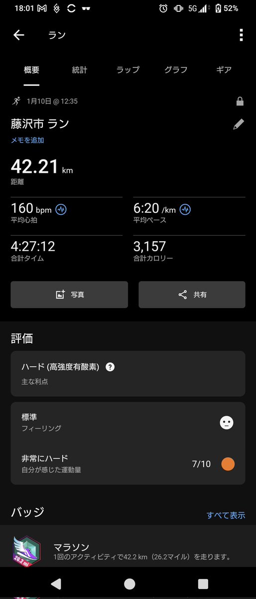 練習でやるとなんで本番であんなタイムが出るのかわからなすぎる