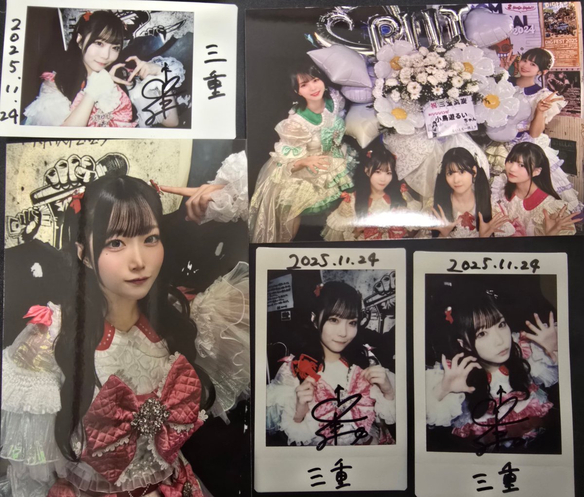 三重凱旋公演!! 岸みゆのリモチェキ届いてた🥰 岸みゆ可愛すぎる