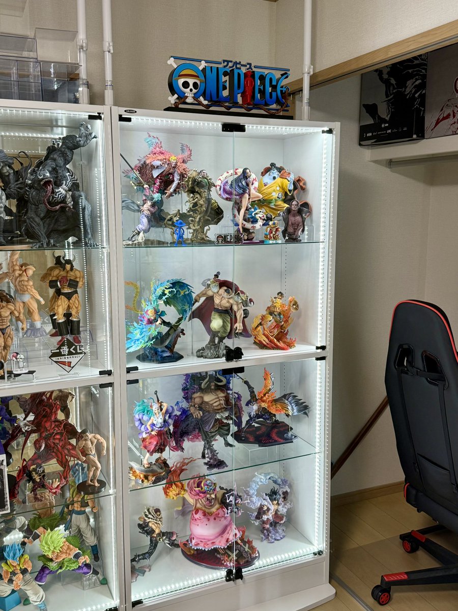 コレクションに如何でしょう。 雑に置いてもめっちゃ映える✨ いや引きで見てもデカいな笑 JAJAN上に