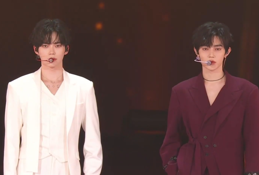 AboutMusicYT's tweet image. Sung Hanbin and Zhang Hao of ZEROBASEONE kick off the 2026 Golden Disc Awards with a cover of Better by BoA.