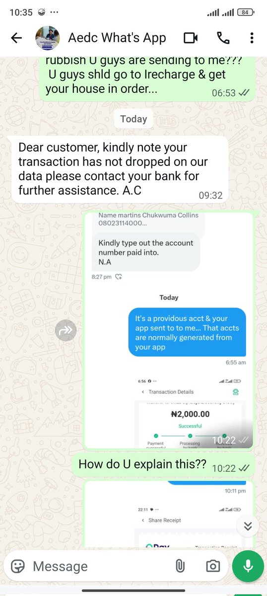 don_kolinz's tweet photo. @aedcelectricity  refund my money to me or I wld keep dragging U on a daily basis... It's obvious U guys opened the AEDC app to scam pple. it's bn day3  now &amp; no Token or refund.... Where is your integrated #Aedc??? https://t.co/Cf1yLYcrN0