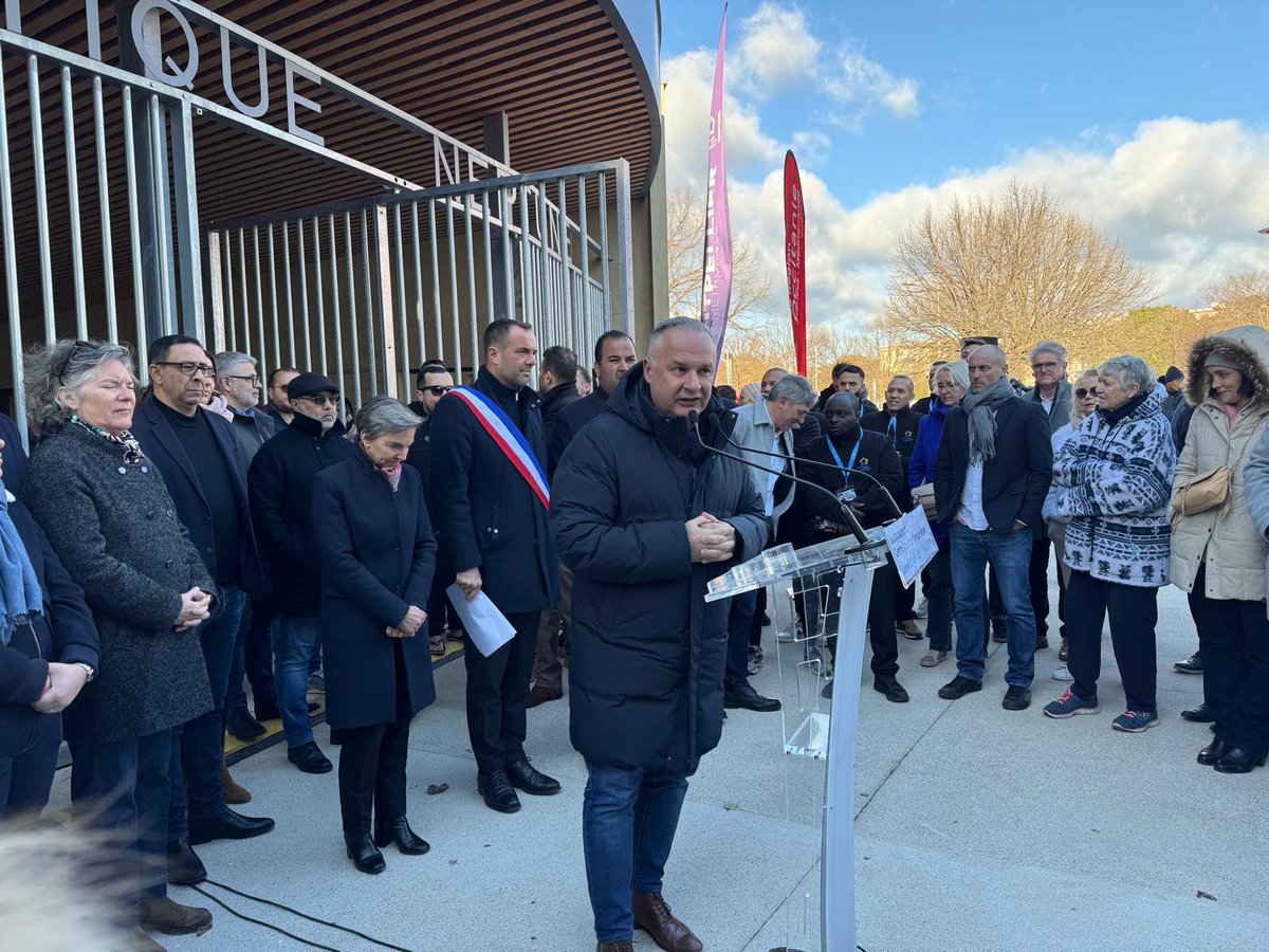 🏊‍♂️ La piscine Neptune à la Mosson rouvre ses portes !
Sport, natation, bien-être : des équipements modernes pour toutes et tous.
Investir dans nos quartiers, c’est investir dans l’avenir !🌟
<a href="/CaroleDelga/">Carole Delga</a> <a href="/MDelafosse/">Michaël Delafosse - Maire de Montpellier</a>