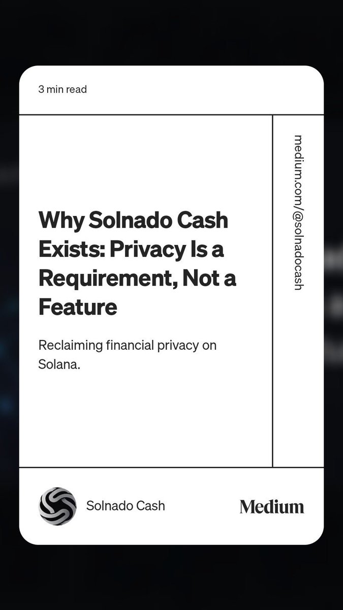 SOLNADO CASH tweet media