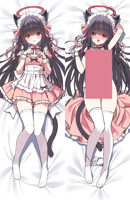 正実モブちゃん抱き枕ラフ