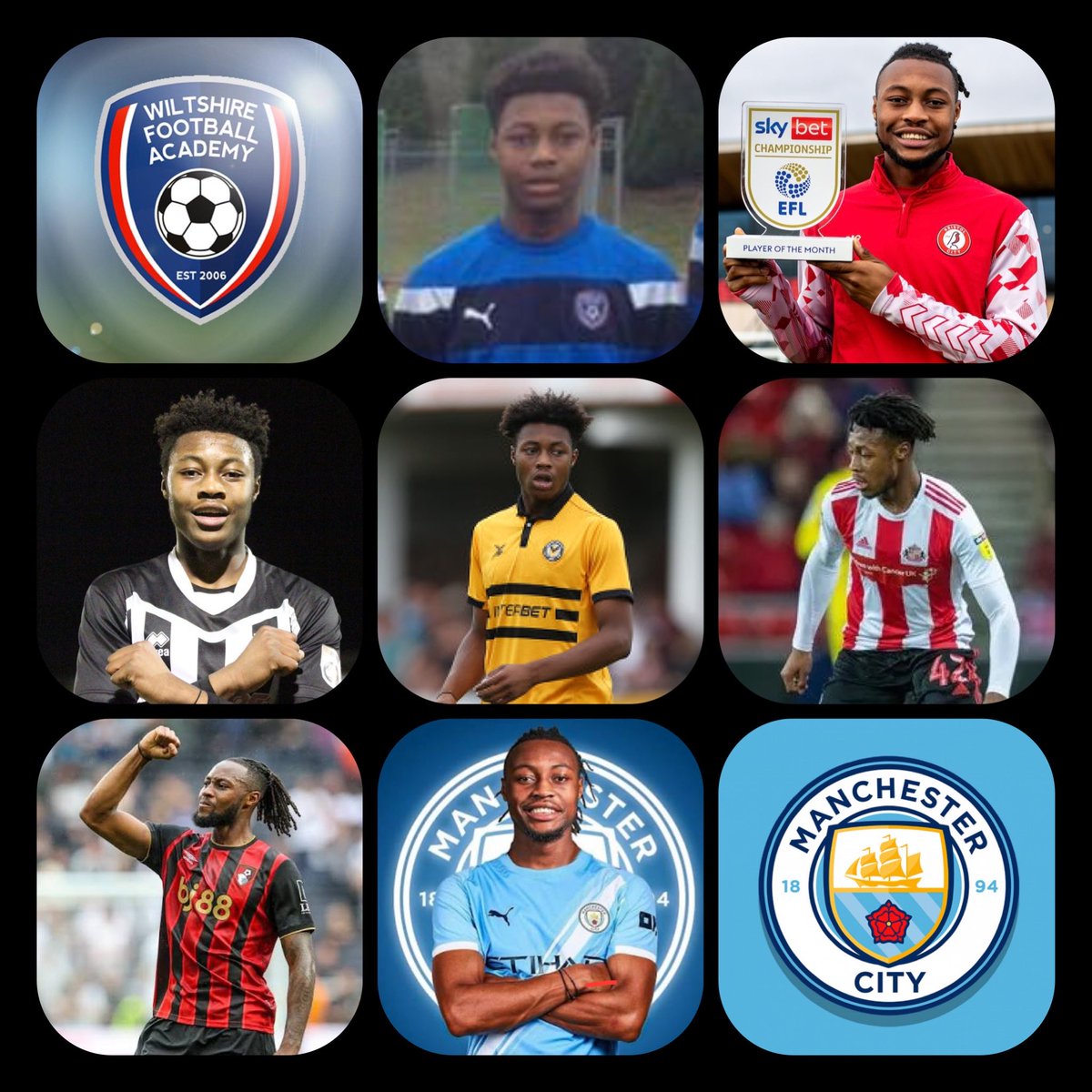 We’re delighted and extremely proud to hear that former Wiltshire Football Academy player Antoine Semenyo has completed a £65M move from AFC Bournemouth to arguably one of the worlds top teams, Manchester City FC.

We wish Antoine continued success on his football journey👏🤞👊
