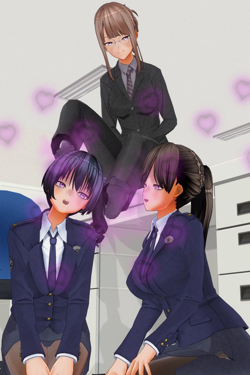 本部から派遣されてきた女性刑事の正体は犯罪組織のスパイ。
署員にフェロモンを嗅がせて忠実な下僕に変え、組織のために動く駒を増やしていく... 