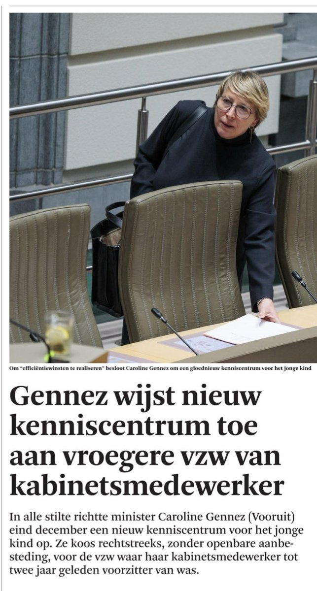 Een nieuwe dag, een nieuwe subsidie, een nieuw expertisecentrum. 

640.000 euro en nog eens 300.000 voor de opstart. 

Ons kent ons, en zolang alle Vlaamse ministers subsidies kunnen uitdelen zijn ze content en houden ze elkaar het hand boven het hoofd. Zo worden we geregeeerd.