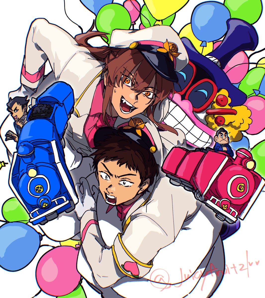 #ジョニー絵
楽しかった坂ミノ新春ありがとう！