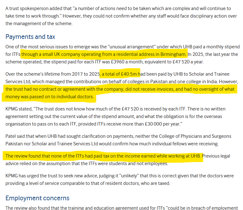 The Birmingham student doctors scam story is INSANE

Brum is now a city where:
-Bins are not emptied because of "equal pay"
-£40m NHS funds get paid to someone's home address
 -Police bossed about by Islamists

The British state needs a total reset
