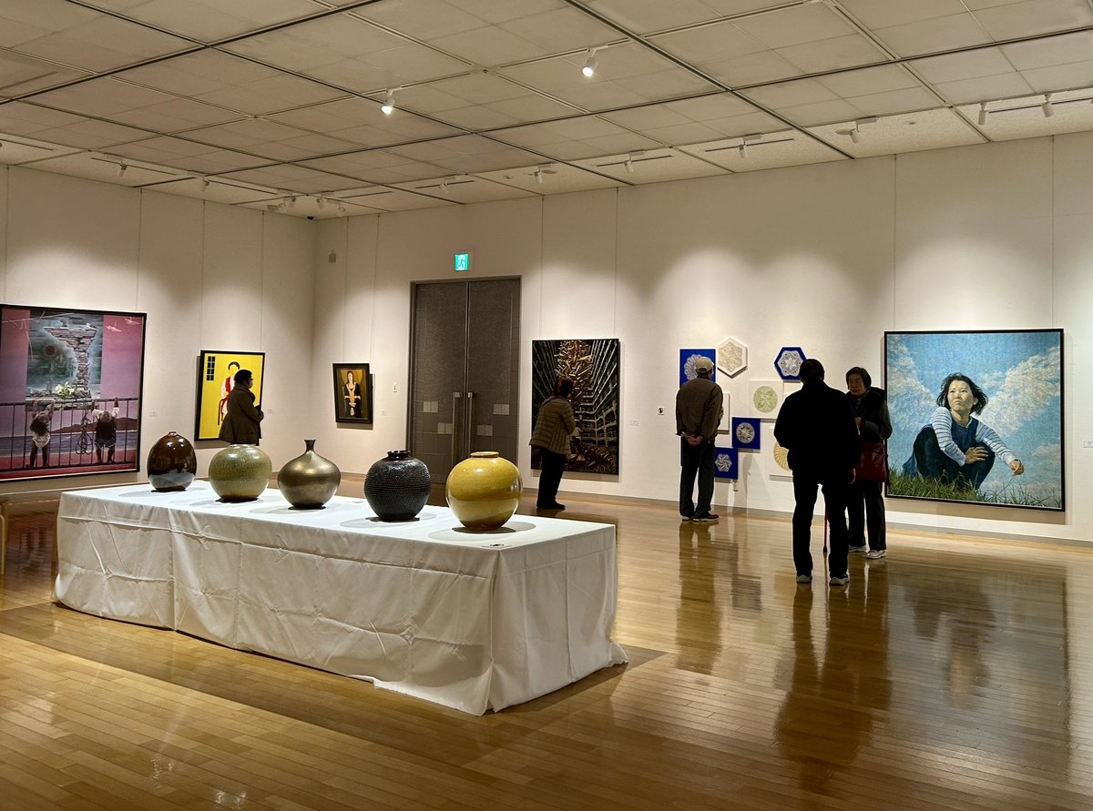 shinkyo_hiro's tweet photo. 新協美術会広島支部-17のスペクトル展-
はつかいち美術ギャラリー第3展示室
2月1日(日)まで
#art
#artist 
#廿日市市
#美術
#ギャラリー https://t.co/nijKqbVu45