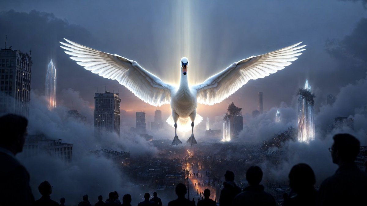 redsimba06's tweet image. The White Swan is already here.
And this is not just an event — it's a movement. 
Those who recognize it early will not merely survive. They will multiply. 

Time to prepare... 
$SWAN