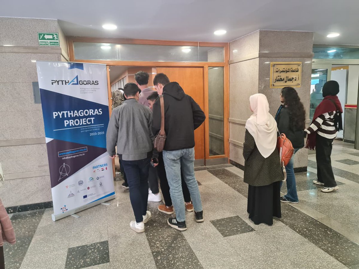 pythagoras_eu's tweet photo. Final Conference of Pythagoras Erasmus+ Project

Results and Collaboration between Industry and Academia through the PYTHAGORAS Project.
Thursday, December 18, from 10:00 AM to 4:00 PM at the Arab Academy for Science, Technology and Maritime Transport, Cairo - Egypt. https://t.co/P85oku3VJU