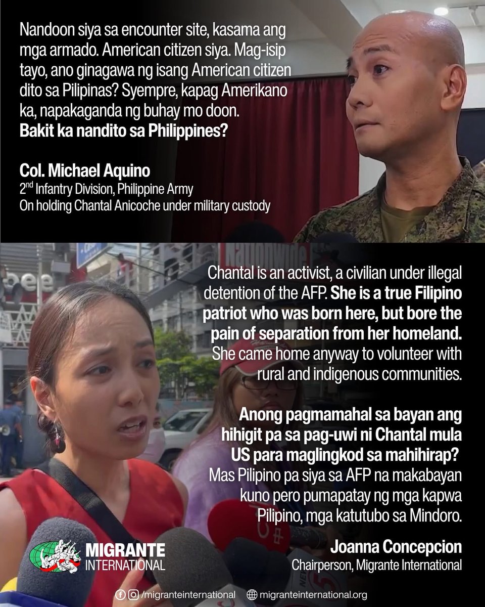 Migrante International tweet media