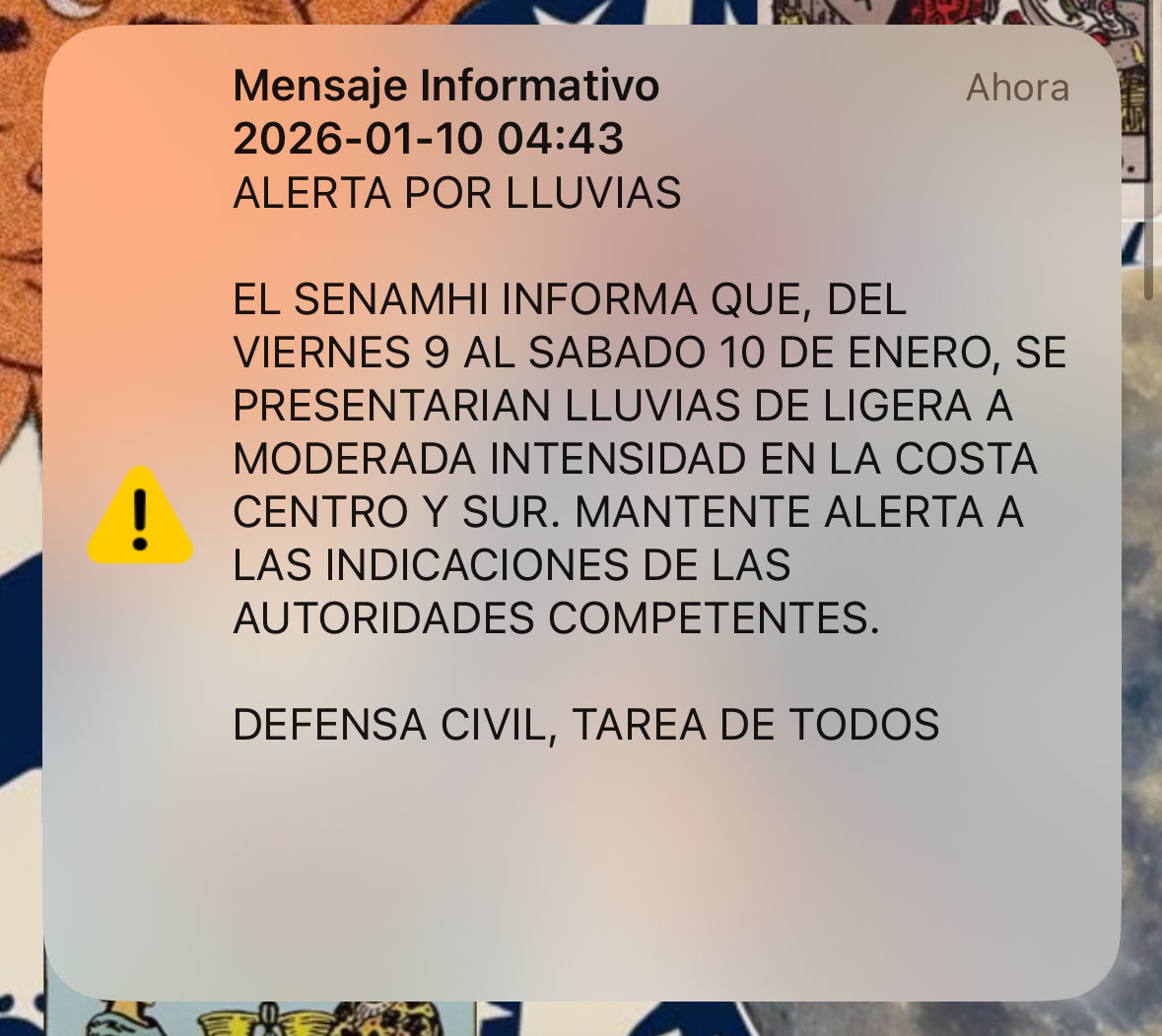 caoticocat's tweet photo. Senamhi, es en serio?? ¿Quién más casi se infarta? Espero que avise igual para algún temblor REAL🙄

#AlertaSismica #temblor #peru #senamhi https://t.co/V32Ajfu5kj